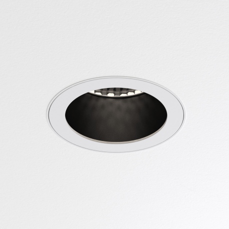 Pinhole Slimline okrągła Flush nieruchoma atest p.poż IP65 oprawa wpuszczana matowy biały IP65 Astro Lighting