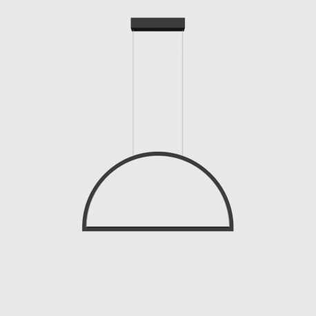 Demi lampa wisząca geometryczna LED 60cm różne kolory Ramko