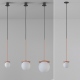 Cotton lampa wisząca wpuszczana w sufit klosz 10cm różne kolory Cleoni