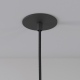 Cotton lampa wisząca wpuszczana w sufit klosz 10cm różne kolory Cleoni