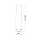 Pixo Y tuba natynkowa GU10 wys 9cm, 20cm, 30cm lub 65cm kolory Cleoni