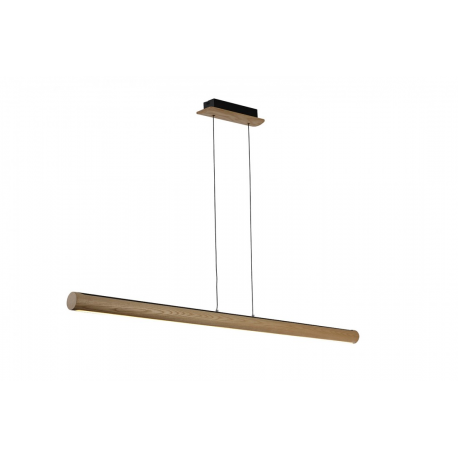 ALBERO lampa wisząca drewniana podłużna 123cm LED Azzardo