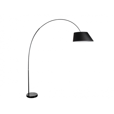 BARD lampa podłogowa czarna z abażurem 46cm Azzardo
