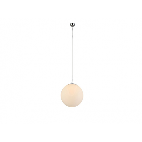 WHITE BALL 20cm lampa wisząca szklana kula Azzardo
