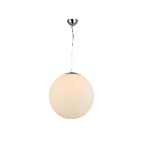 WHITE BALL 50cm lampa wisząca szklana kula Azzardo