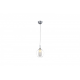 Amber MILANO 1 przezroczysta lampa wisząca szklana Azzardo