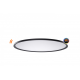 CREAM 120cm płaski czarny plafon LED 3000-6000K WI-FI Azzardo