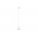 DALMATIA 1 biała lampa wisząca LED 12cm Azzardo