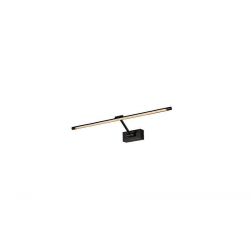 DAVINCI 90cm matowy czarny kinkiet oświetlenie obrazów