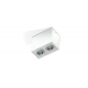 ELOY 2 biały ALUMINIUM oprawa natynkowa box GU10 ruchome reflektorki Azzardo