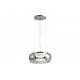 GALACTIC chrom lampa wisząca LED szklana 42cm Azzardo