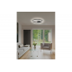 HALO 60cm czarny plafon obręcz LED Azzardo