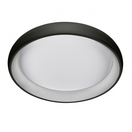 Alessia plafon LED 4000K czarny 41cm Italux