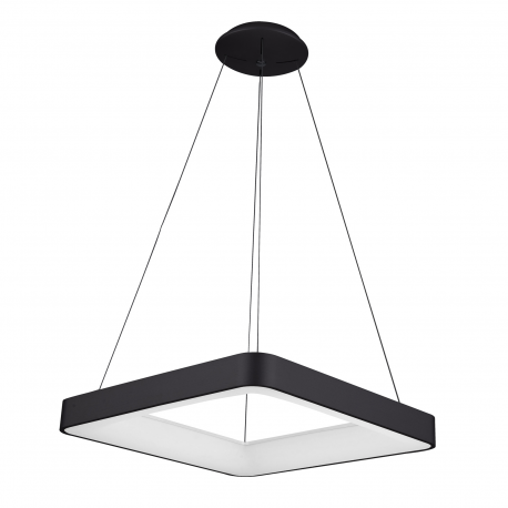 Giacinto lampa wisząca LED 4000K czarna 60cm Italux