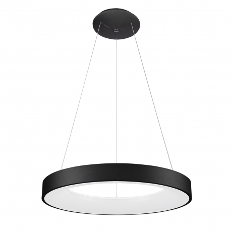Giacinto plafon LED 4000K czarny 60cm Italux