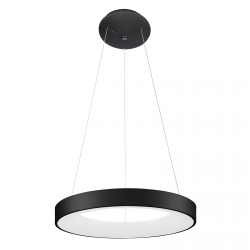 Giulia lampa wisząca LED 4000K czarna 48cm
