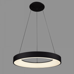 Giulia plafon LED 4000K czarny 60cm