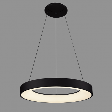 Giulia plafon LED 4000K czarny 60cm Italux