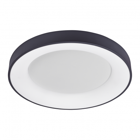 Giulia plafon LED 4000K czarny 60cm Italux