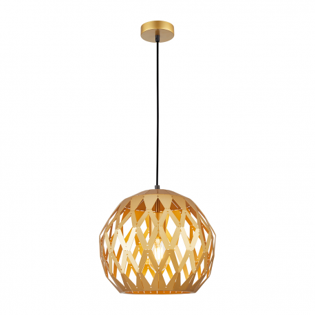 Hilo lampa wisząca złota ażurowa 28cm Italux