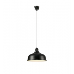 PORT lampa wisząca czarna mała 37,5cm