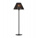 CORDA lampa stołowa czarna czarny abażur ze sznurka Markslojd