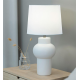 SHAPE lampa stołowa biała biały abażur Markslojd