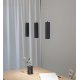 COSTILLA lampa wisząca Straight ciemnoszara GU10 Markslojd