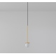 Cotton LED lampa wisząca z kloszem 10cm na sztycy różne kolory Cleoni 