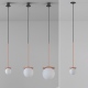  Cotton LED lampa wisząca wpuszczana w sufit klosz 10cm Cleoni różne kolory 