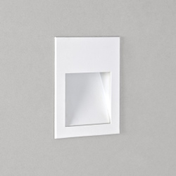 Borgo 54 LED oprawa podtynkowa ścienna schodowa 3000K matowy biały IP65