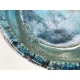 Miseczka ozdobna turkus raku 11cm ceramika artystyczna