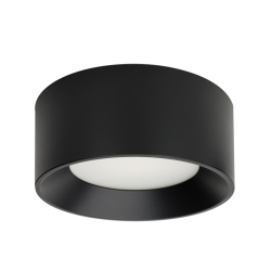 Sirius plafon 20cm LED 3000K/4000K Czarny