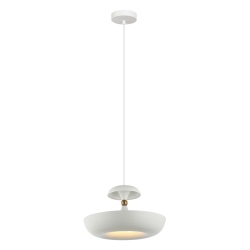 Marina lampa wisząca metalowa 22cm Biały