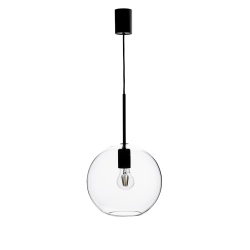 PATERA lampa wisząca przezroczysta 25cm