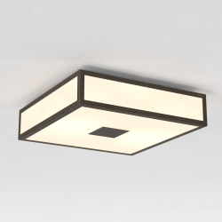 Mashiko Classic 300 kwadratowy plafon brązowy IP44