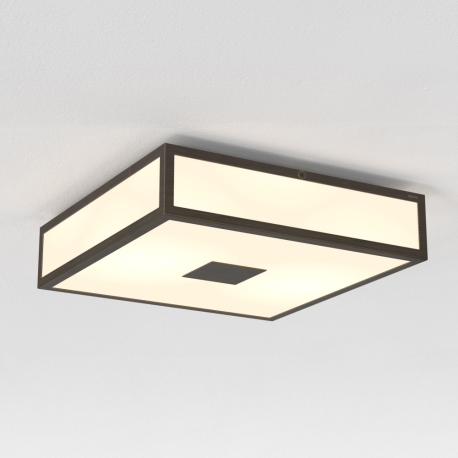 Mashiko Classic 300 kwadratowy plafon brązowy IP44 Astro Lighting