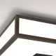 Mashiko Classic 300 kwadratowy plafon brązowy IP44 Astro Lighting