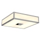 Mashiko 300 kwadratowy LED plafon polerowany chrom IP44 Astro Lighting