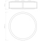 Mashiko 300 okrągły LED plafon brązowy IP44 Astro Lighting