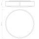 Mashiko 400 okrągły plafon brązowy IP44 Astro Lighting