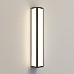 Salerno 520 LED kinkiet czarny z fakturą IP44 LED3000K CRI80