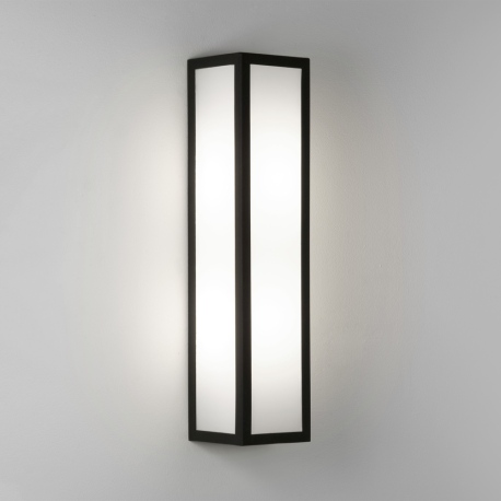 Salerno LED kinkiet czarny z fakturą IP44 LED3000K CRI80 Astro Lighting