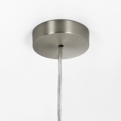 Zawiesie do lampy wiszącej 2 lampa wisząca matowy nikiel IP20