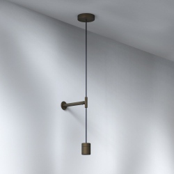 Zawiesie do lampy wiszącej 3 lampa wisząca brązowy IP20