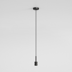 Zawiesie do lampy wiszącej 4 lampa wisząca matowy czarny IP20