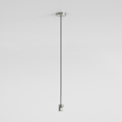 Zawiesie do lampy wiszącej 4 Knurled lampa wisząca matowy nikiel IP20