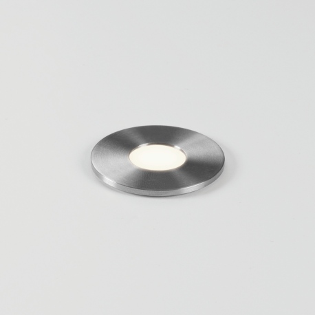 Terra okrągły 28 LED oświetlenie gruntowe szczotkowana stal nierdzewna IP65 Astro Lighting