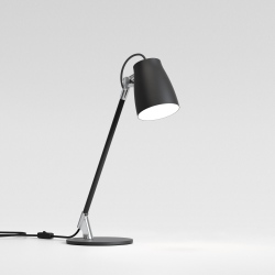 Atelier lampka biurkowa lampa stołowa matowy czarny IP20