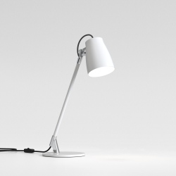 Atelier lampka biurkowa lampa stołowa matowy biały IP20
